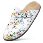 Klapki damskie skórzane profilaktyczne typu fusbet  2106 