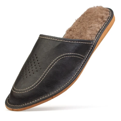 pantofle-kapcie-klapki-meskie-skorzane-zimowe-winter-ocieplane-welna-hausschuhe-slippers-tøfler-tossut-happyfeet-czarny-black.jpeg