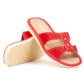 pantofle-kapcie-klapki-damskie-skorzane-hausschuhe-slippers-tøfler-tossut-happyfeet-czerwony-red.jpeg