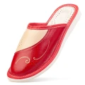 pantofle-kapcie-klapki-damskie-skorzane-hausschuhe-slippers-tøfler-tossut-happyfeet-czerwony-red-bialy-white.jpeg